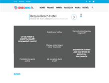 Tablet Screenshot of bizneswiki.pl